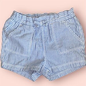 Old Navy Seersucker Shorts. Size 12-18 months